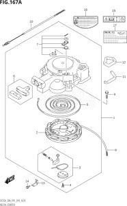 03003F-910001 (2019) 30hp P01 P40-Gen. Export 1 (DF30A  DF30AQ  DF30AR  DF30AT  DF30AT    DF30ATH  DF30ATH) DF30A drawing RECOIL STARTER