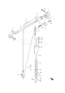 DF 9.9 drawing Clutch - w/Remote Control