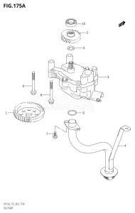 DF150 From 15001F-680001 (E03)  2006 drawing OIL PUMP