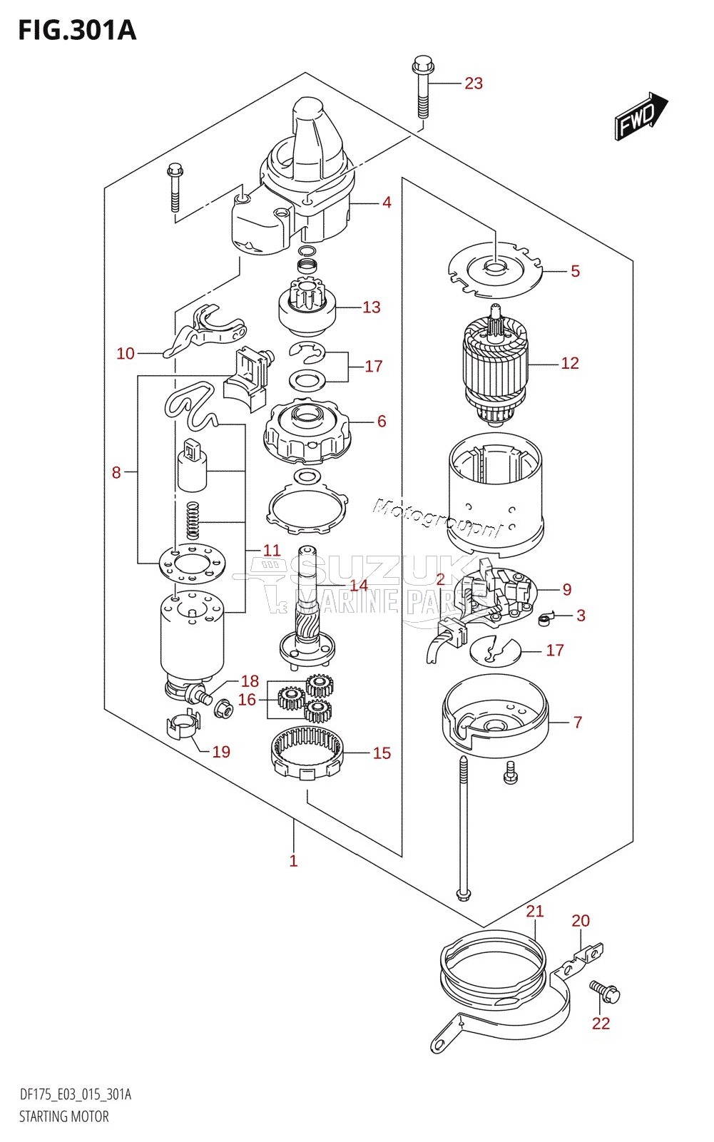 STARTING MOTOR