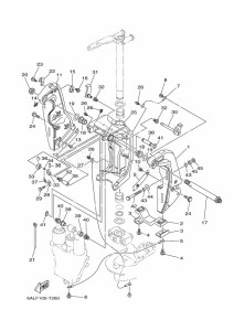 F200BET drawing FRONT-FAIRING-BRACKET