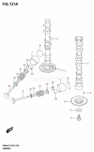 DF40A From 04004F-240001 (E34-Italy)  2022 drawing CAMSHAFT