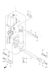 DF 30 drawing Power Tilt Remote Control w/Power Tilt