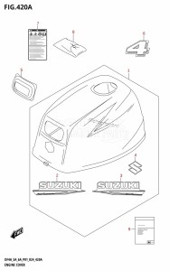 DF4A From 00403F-440001 (P01)  2024 drawing ENGINE COVER (DF4A)