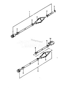 DT4.5 From c-10001 ()  1982 drawing FUEL HOSE