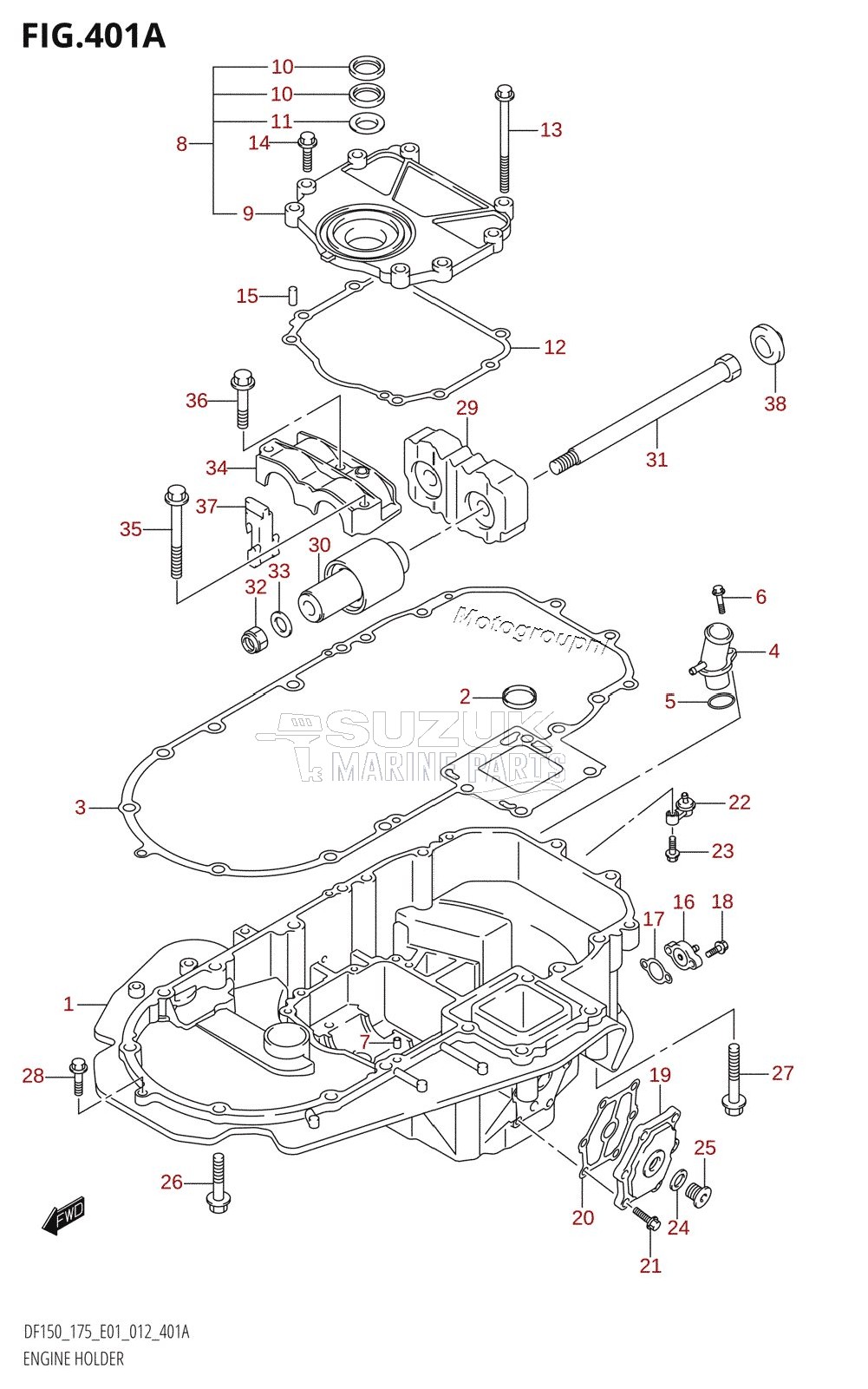 ENGINE HOLDER