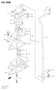 DF6 From 00601F-680001 (P03)  2006 drawing WATER PUMP (K5,K6,K7,K8,K9,K10,011)