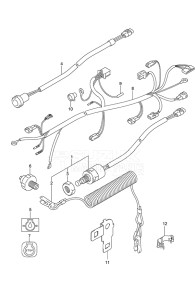 Outboard DF 9.9 drawing Electrical