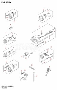 DF25A From 02504F-610001 (P01)  2016 drawing OPT:METER (DF30AT:P01)