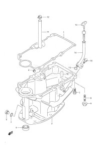 DF 9.9 drawing Oil Pan