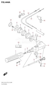 DF5A From 00503F-140001 (P01)  2021 drawing TILLER HANDLE