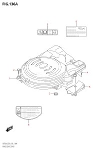 07003F-910001 (2019) 70hp E03-USA (DF70A  DF70ATH) DF70A drawing RING GEAR COVER