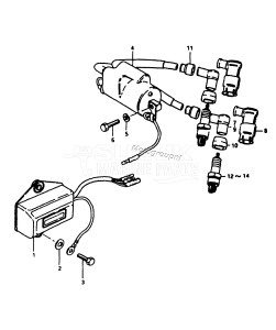 DT9.9 From D-10001 ()  1983 drawing IGNITION