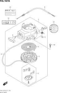 00603F-710001 (2017) 6hp P03-U.S.A (DF6A) DF6A drawing RECOIL STARTER