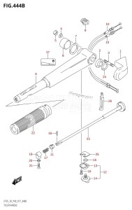 DT30 From 03005-710001 ()  2017 drawing TILLER HANDLE (DT30:P40)