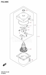 DF15A From 01504F-510001 (P03)  2015 drawing PTT MOTOR (DF15ATH:P03)