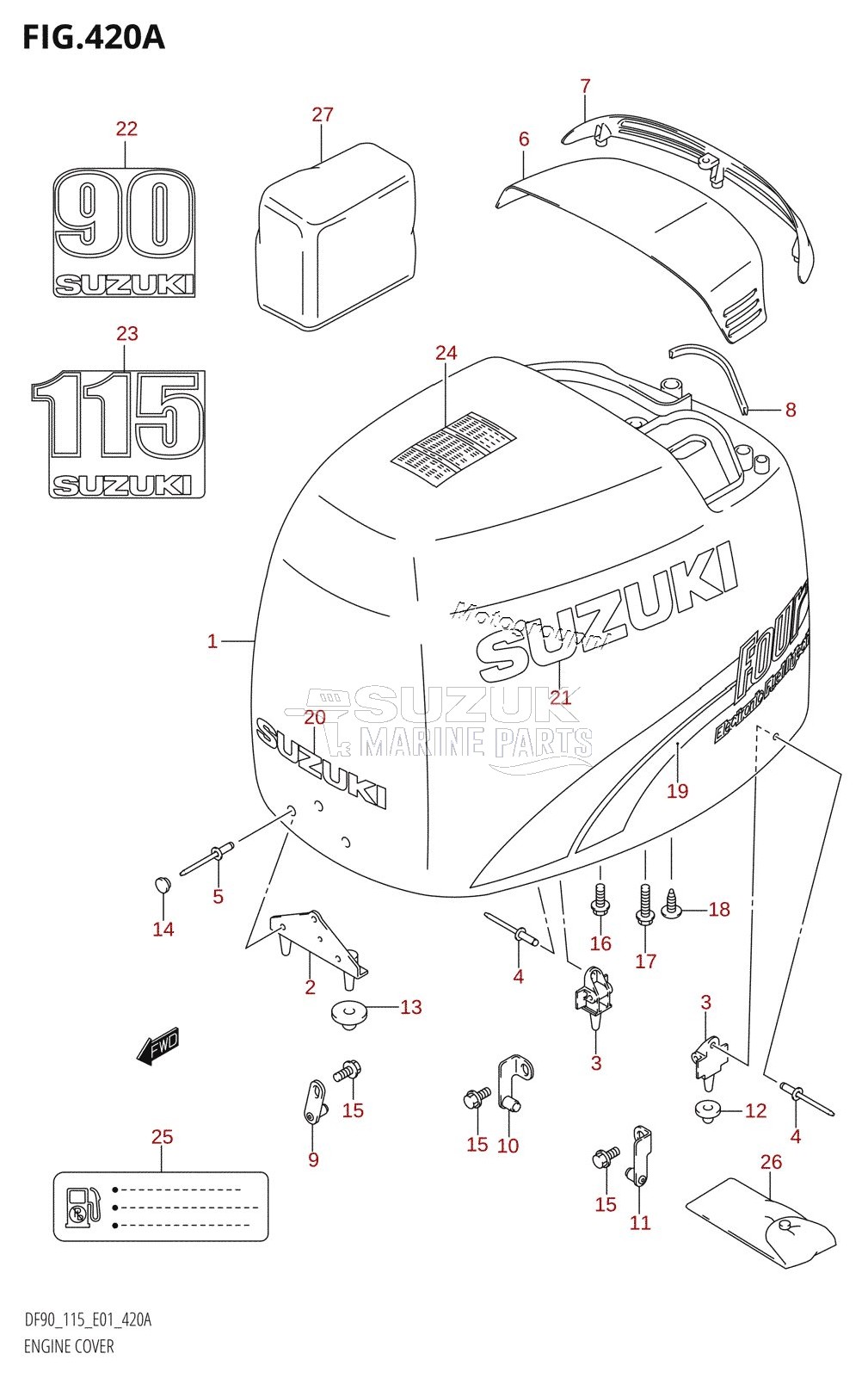 ENGINE COVER (K1,K2)