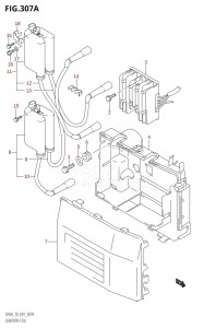 DF70 From 07001F-421001 (E01 E40)  2004 drawing IGNITION COIL