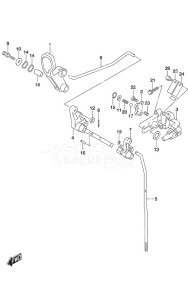 DF 30A drawing Clutch Rod Non-Remote Control