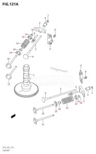 DF25 From 02503F-110001 (E03)  2011 drawing CAMSHAFT