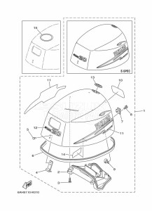 F15CEHL drawing FAIRING-UPPER