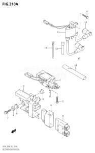 00994F-010001 (2010) 9.9hp P03-U.S.A (DF9.9A   DF9.9ARK10) DF9.9A drawing RECTIFIER / IGNITION COIL