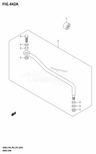 DF9.9A From 00994F-210001 (P03)  2012 drawing DRAG LINK (DF8AR:P01)