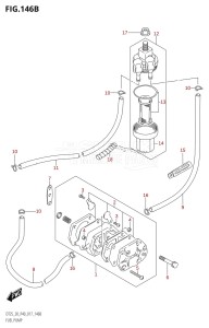 DT25 From 02503K-710001 (P36-)  2017 drawing FUEL PUMP (DT30:P40)