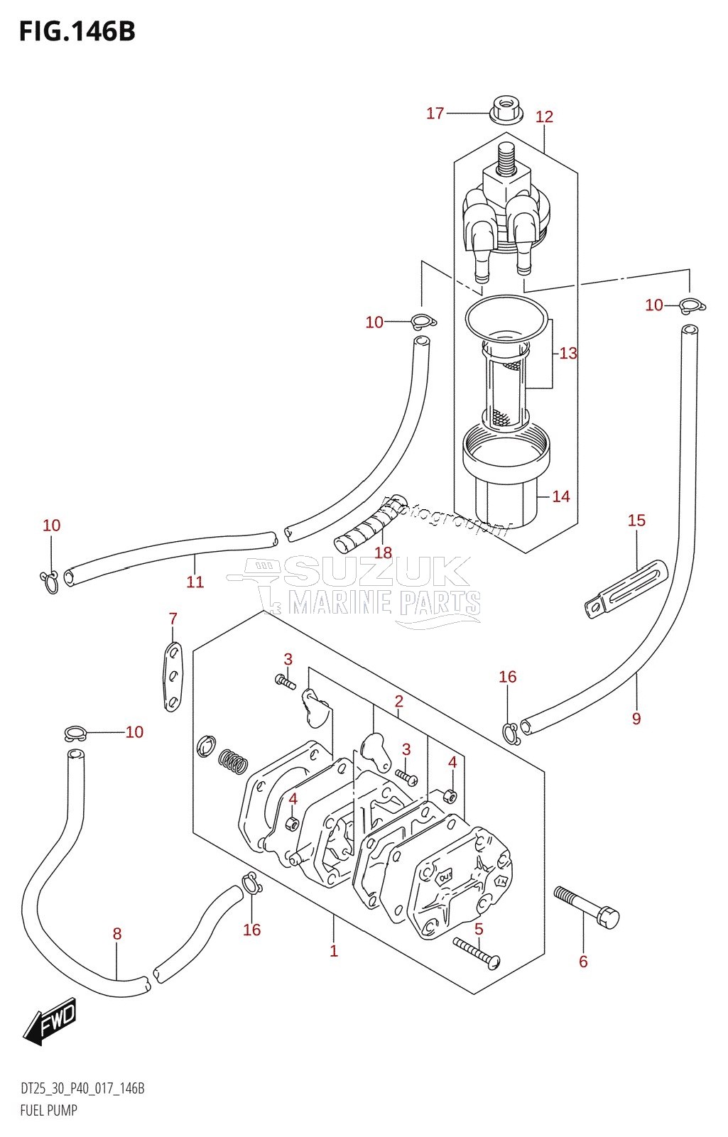 FUEL PUMP (DT30:P40)