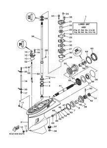 T60TLR drawing LOWER-CASING-x-DRIVE-1