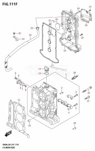 DF40A From 04004F-710001 (E34-Italy)  2017 drawing CYLINDER HEAD (DF50ATH:E01)