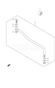 Outboard DF 9.9A drawing Drag Link w/Remote Control