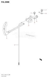 DT15 From 01503K-310001 (P36-)  2013 drawing CLUTCH LEVER (DT9.9K:P40)