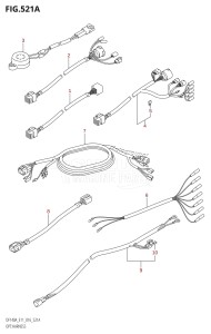 DF140AZ From 14003Z-610001 (E03)  2016 drawing OPT:HARNESS