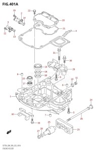 DF90A From 09003F-010001 (E03)  2010 drawing ENGINE HOLDER