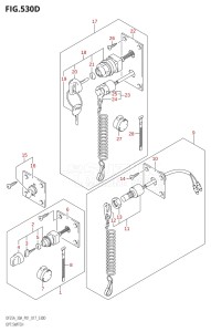 02504F-710001 (2017) 25hp P01-Gen. Export 1 (DF25A  DF25AR  DF25AT  DF25ATH) DF25A drawing OPT:SWITCH (DF30AT:P01)