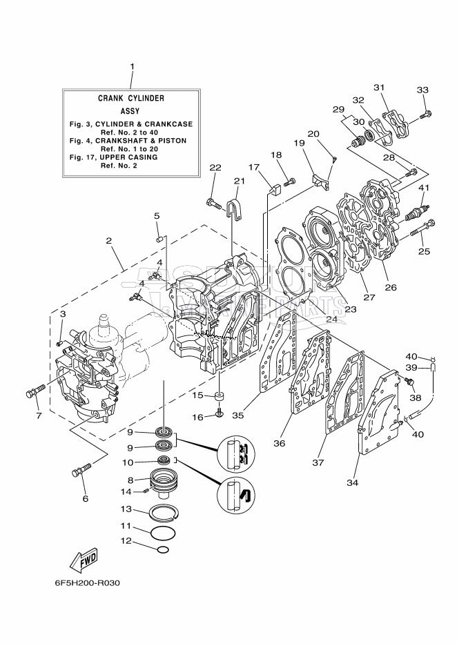 CYLINDER--CRANKCASE