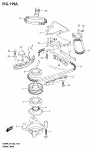 DF300A From 30002P-040001 (E01 E03 E40)  2020 drawing TIMING CHAIN