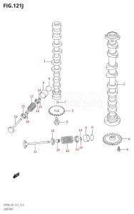 08002F-210001 (2012) 80hp E01 E40-Gen. Export 1 - Costa Rica (DF80A  DF80AT) DF80A drawing CAMSHAFT (DF90ATH:E01)