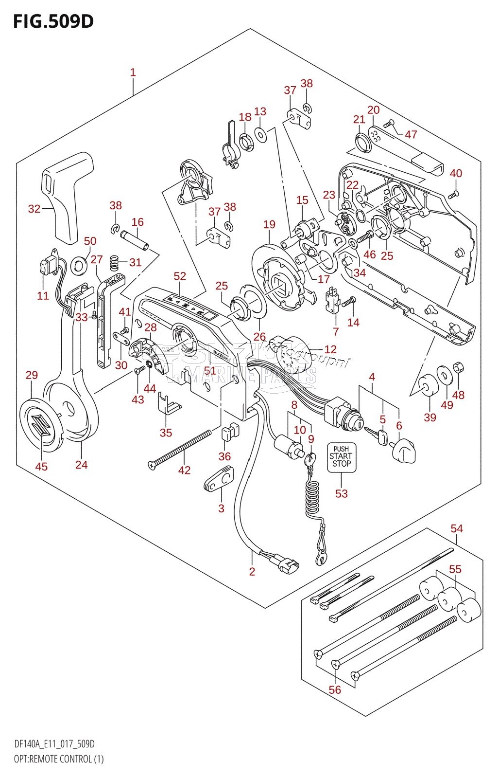 OPT:REMOTE CONTROL (1) (DF140AT:E11)