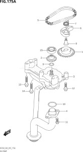 22503F-910001 (2019) 225hp E03-USA (DF225T) DF225T drawing OIL PUMP