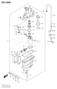 DF50A From 05003F-210001 (E03)  2012 drawing FUEL VAPOR SEPARATOR