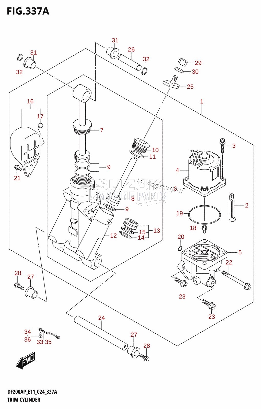 TRIM CYLINDER