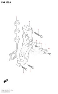 DF25A From 02504F-040001 (P03)  2020 drawing EXHAUST MANIFOLD