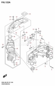 DF30A From 03003F-710001 (P01 P40)  2017 drawing INTAKE MANIFOLD (DF25A:P01)