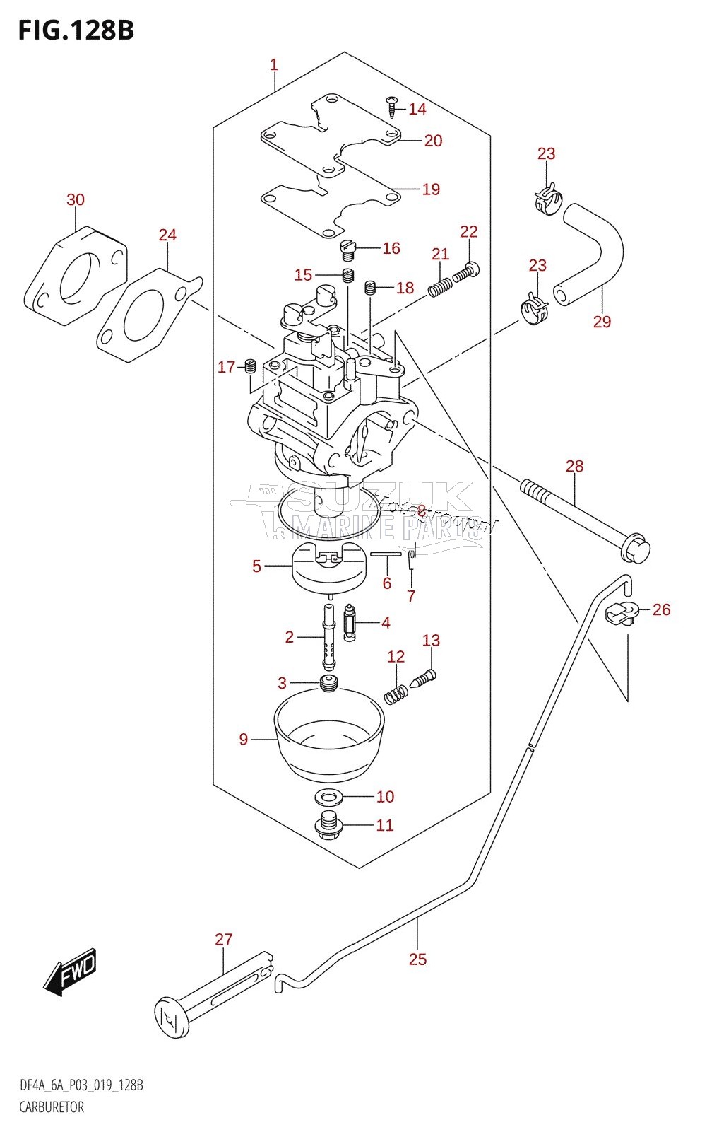 CARBURETOR (DF6A)