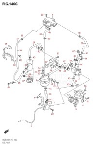 DF15A From 01504F-310001 (P01)  2013 drawing FUEL PUMP (DF20AR:P01)