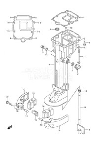 DF 9.9A drawing Drive Shaft Housing