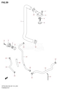 09003F-210001 (2012) 90hp E01 E40-Gen. Export 1 - Costa Rica (DF90A  DF90AT / DF90ATH  DF90ATH) DF90A drawing THERMOSTAT