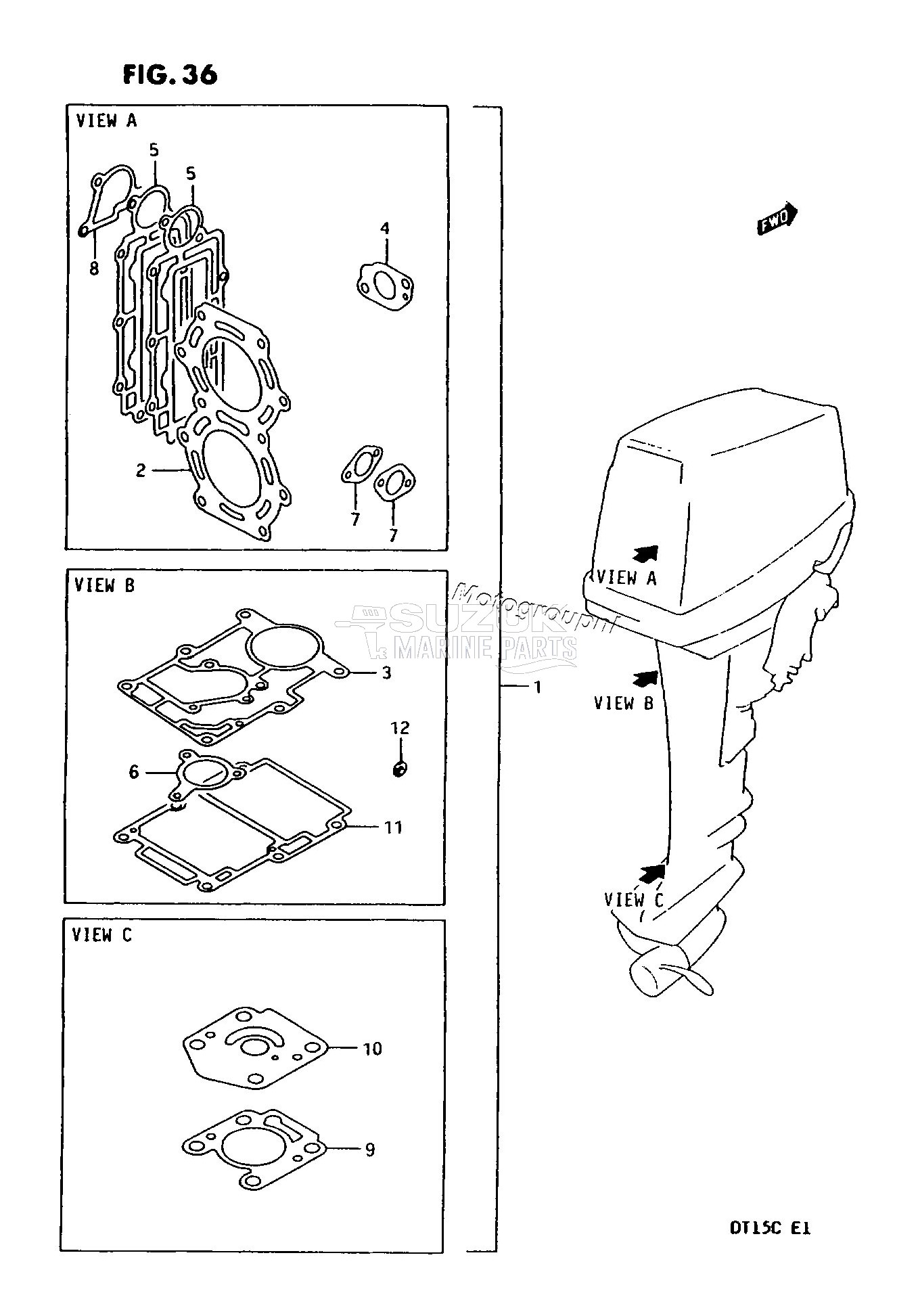 OPT : GASKET SET